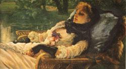 James Tissot The Dreamer(Summer Evening) oil painting picture